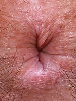 Naked solo tease with natural tits and hairy pussy in a spread pose revealing asshole