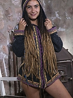 Truly sexy hairy pussy pics with a brunette hottie in HQ