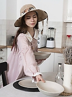 Pretty brunette wife showing hairy pussy wide open